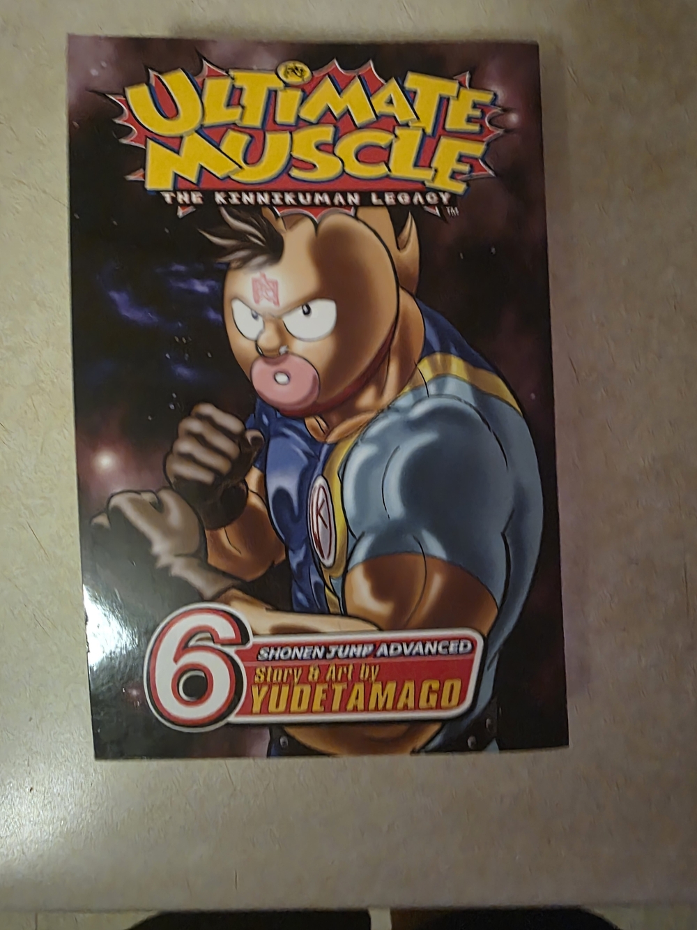 Ultimate Muscle Vol. 6 Manga Comic - Blue & Yellow Cover